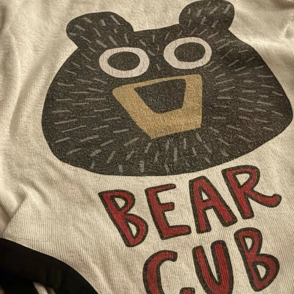 Lazy One onesie with Bear Cub design for 6-9 months - Picture 4 of 5